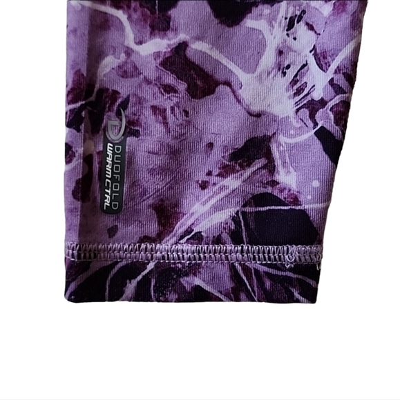 3/$15 Champion Duofold WARMCTL Athletic Leggings Purple - Small - Picture 4 of 7